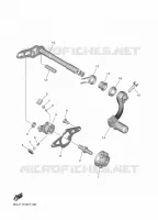 SCHAKEL STANG / PEDAAL voor Yamaha YZ 250 FX 2020