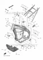 FRAME voor Yamaha YZ 250 FX 2020