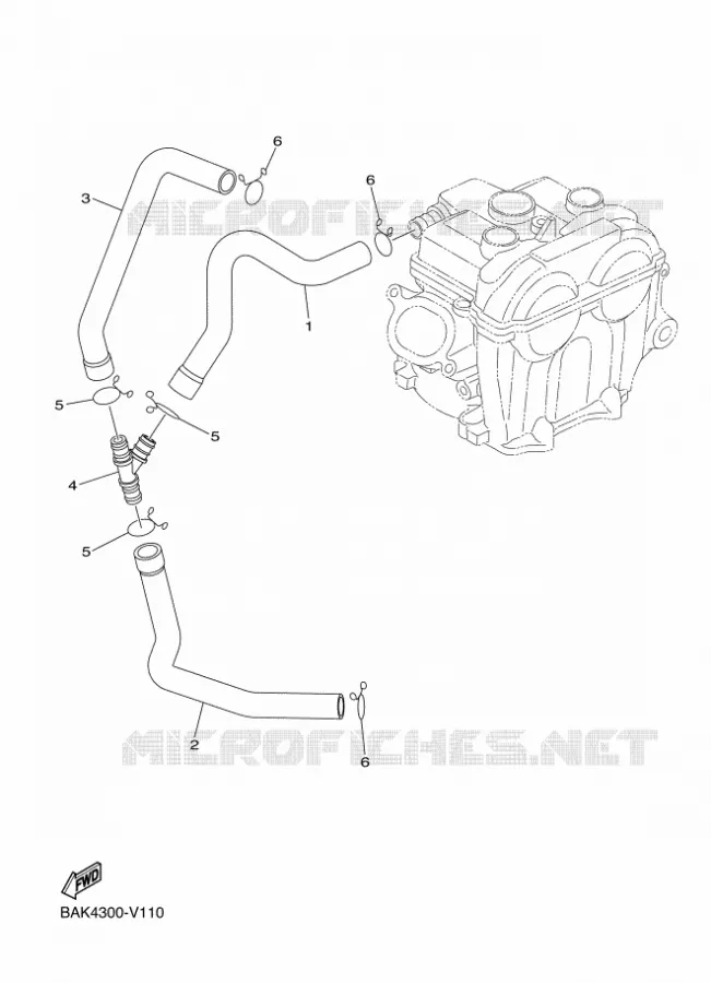 AIR INDUCTION SYSTEM AIS Yamaha MOTO 250 2020 WRF  WR250FL