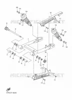 ACHTERBRUG / SCHOKBREKER voor Yamaha BOLT 2020