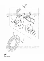REMKLAUW VOOR voor Yamaha BOLT R-SPEC 2020