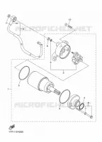 STARTMOTOR voor Yamaha BOLT R-SPEC 2020