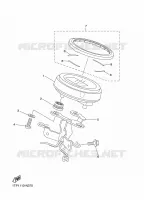 TELLERSET voor Yamaha BOLT R-SPEC 2020