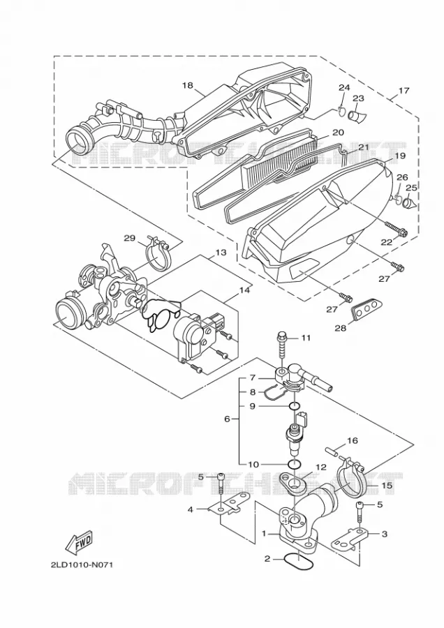 INLAAT Yamaha SCOOTER 155 2020 SMAX  XC155L