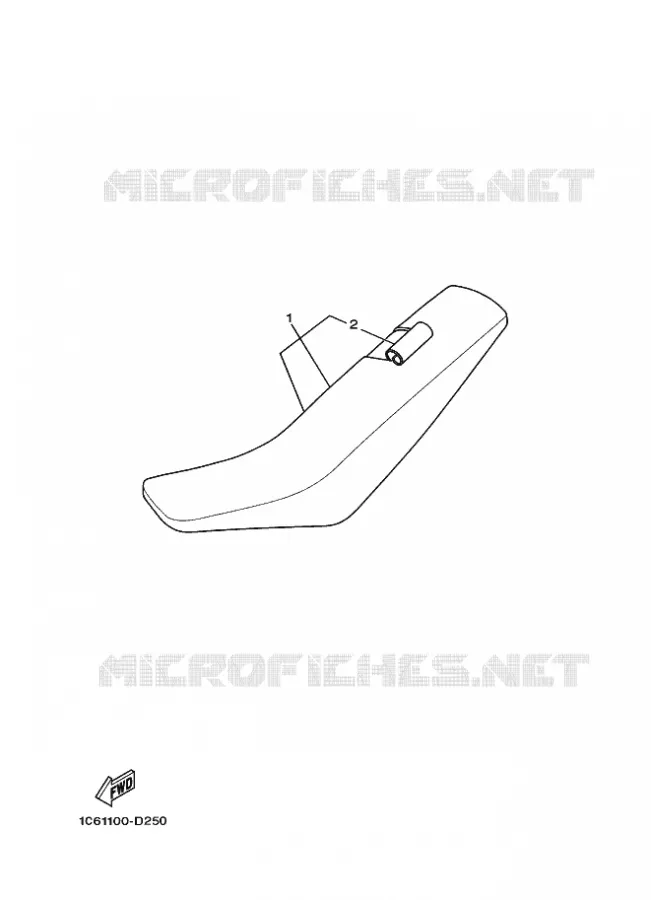 SELLE Yamaha MOTO 230 2020 TTR  TT-R230L