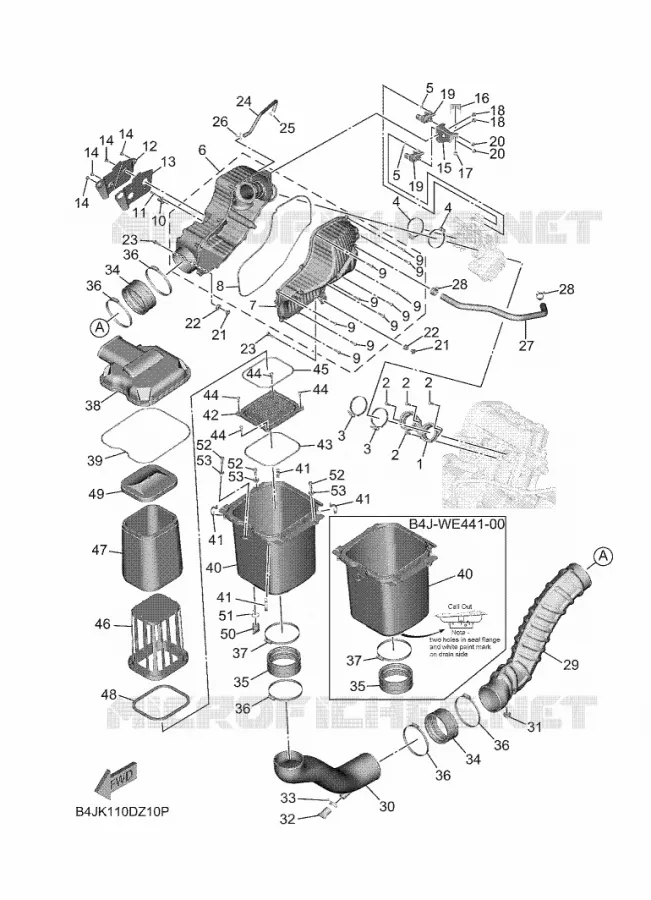 INLAAT Yamaha SIDE BY SIDE 1000 2024 WOLVERINE  YX10FRPSR / YXF1000EWS
