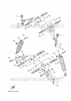 OPHANGING / WIEL VOOR voor Yamaha KODIAK 700 2024