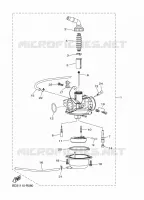 CARBURATEUR  voor Yamaha GRIZZLY 90 2024