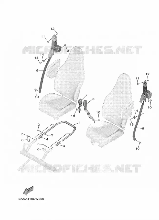 ZADEL 2 Yamaha SIDE BY SIDE 850 2024 WOLVERINE  YX85EPAR / YXE850EN