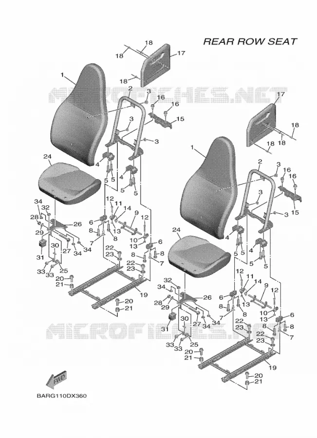 ZADEL 3 Yamaha SIDE BY SIDE 850 2024 WOLVERINE  YX85FPAR / YXF850E