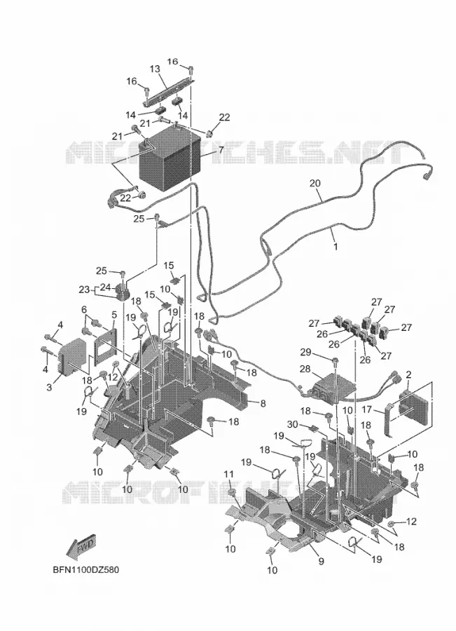 ELECTRISCH 2 Yamaha SIDE BY SIDE 1000 2024 WOLVERINE  YX10EPSR / YXE1000EN