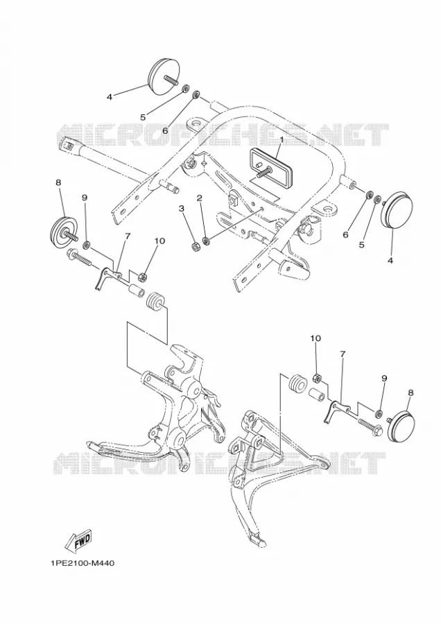 ELECTRISCH 2 Yamaha QUAD 700 2024 RAPTOR  YF70RSR / YFM700R