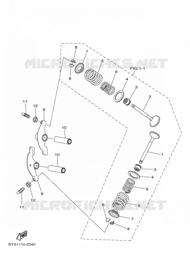 KLEPPEN Yamaha QUAD 110 2024 RAPTOR  YF11RR / YFM110R