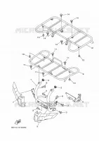 BUMPER voor Yamaha KODIAK 450 EPS SE 2024