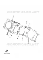 CILINDER voor Yamaha KODIAK 450 EPS SE 2024