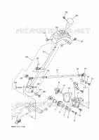 SCHAKEL STANG / PEDAAL voor Yamaha KODIAK 450 EPS SE 2024