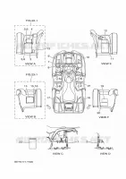 STICKER / LABEL 1 voor Yamaha KODIAK 450 EPS SE 2024