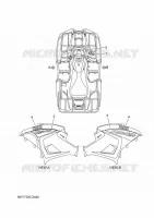 STICKER voor Yamaha KODIAK 450 EPS SE 2024