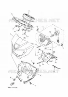 KOPLAMP 2 voor Yamaha KODIAK 450 EPS 2024