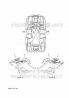 STICKER voor Yamaha KODIAK 450 2024