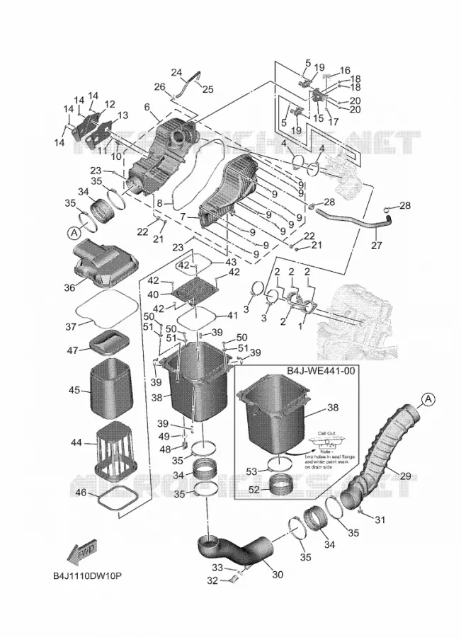 INLAAT Yamaha SIDE BY SIDE 1000 2023 WOLVERINE  YX10FRPLP / YXF1000EWS