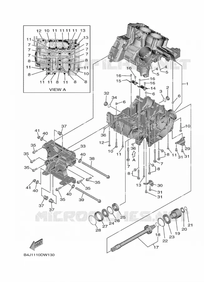 CARTERDELEN Yamaha SIDE BY SIDE 1000 2023 WOLVERINE  YX10FRPLP / YXF1000EWS