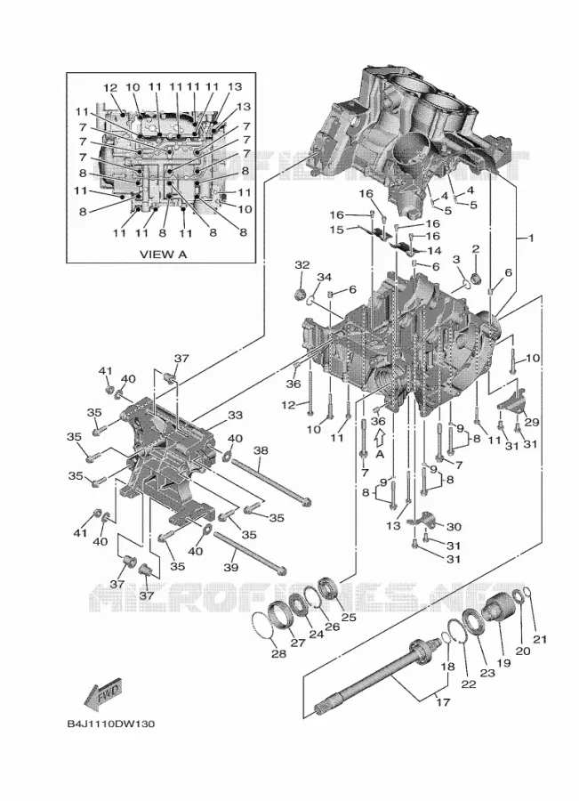 CARTERDELEN Yamaha SIDE BY SIDE 1000 2023 WOLVERINE  YX10FRPSP / YXF1000EWS