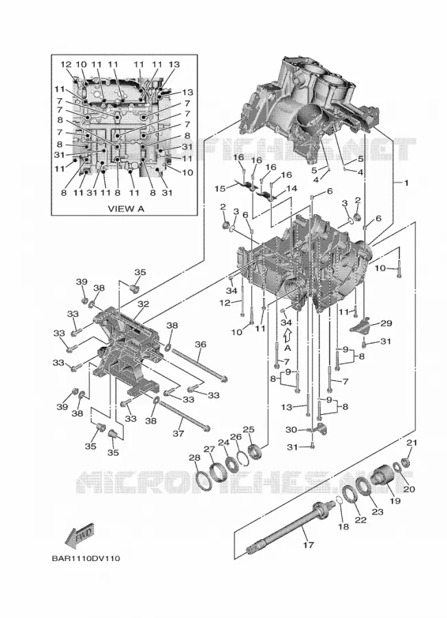 CARTERDELEN Yamaha SIDE BY SIDE 850 2023 WOLVERINE  YX85EPSP / YXE850ENS