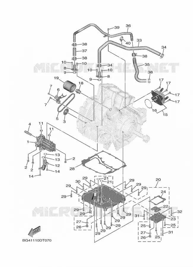 OLIEPOMP Yamaha SIDE BY SIDE 850 2023 WOLVERINE  YX85EPSP / YXE850ENS