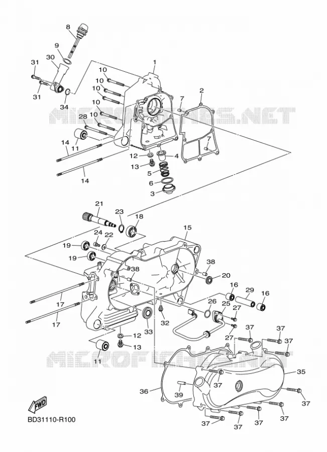 CARTERDELEN Yamaha QUAD 90 2023 RAPTOR  YF09RP / YFM90R