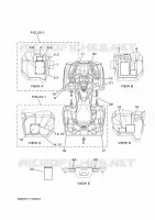 STICKER / LABEL 1 voor Yamaha KODIAK 700 2022
