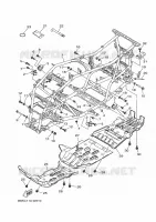 FRAME voor Yamaha KODIAK 700 2022