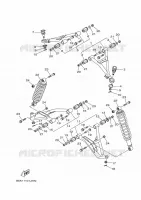 OPHANGING / WIEL VOOR voor Yamaha KODIAK 700 2022