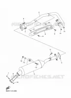UITLAAT voor Yamaha GRIZZLY 90 2022