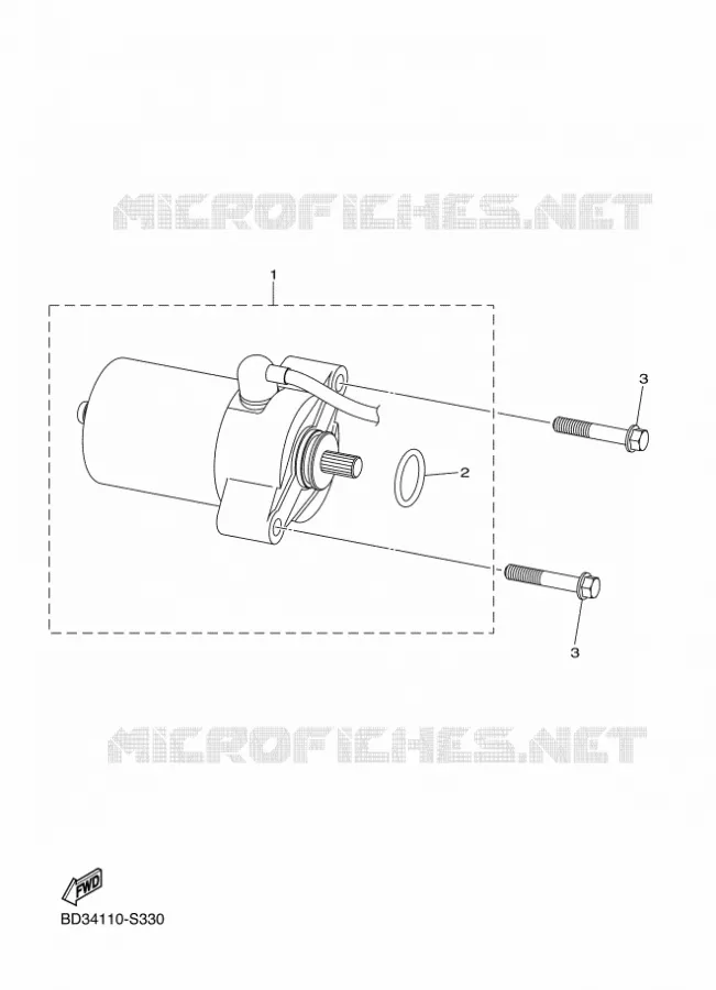 STARTMOTOR Yamaha QUAD 90 2022 RAPTOR  YF09RN / YFM90R