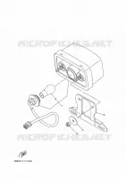 ACHTERLICHT voor Yamaha KODIAK 450 2022