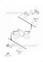 ELECTRISCH 2 voor Yamaha KODIAK 450 2022