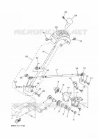 SCHAKEL STANG / PEDAAL voor Yamaha KODIAK 450 2022