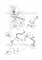 REMPOMP ACHTER voor Yamaha GRIZZLY 700 EPS 2022