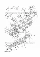 FRAME voor Yamaha KODIAK 450 EPS 2021