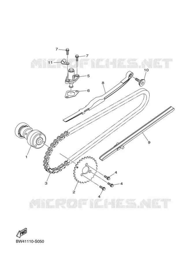 NOKKENAS / KETTING Yamaha QUAD 90 2021 RAPTOR  YF09RM / YFM90R