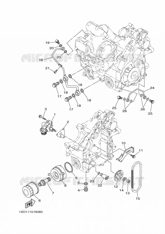 OLIEPOMP Yamaha SIDE BY SIDE 700 2021 VIKING  YX70CPM / YXC700E