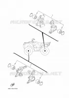 ONDERHOUDSDELEN KIT voor Yamaha KODIAK 700 EPS SE 2020