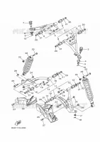OPHANGING / WIEL VOOR voor Yamaha KODIAK 700 EPS SE 2020