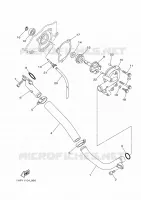 WATERPOMP / SLANGEN voor Yamaha KODIAK 700 EPS SE 2020