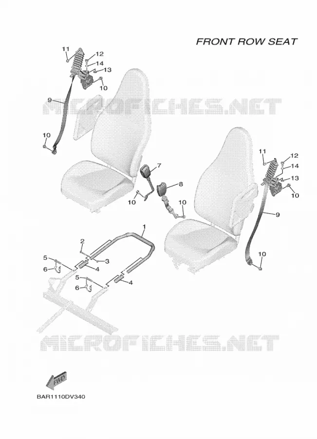 ZADEL 2 Yamaha SIDE BY SIDE 850 2020 WOLVERINE  YX85EPAL / YXE850EN