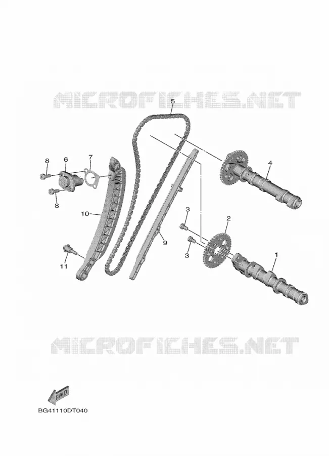 NOKKENAS / KETTING Yamaha SIDE BY SIDE 850 2020 WOLVERINE  YX85FPSL / YXF850ES