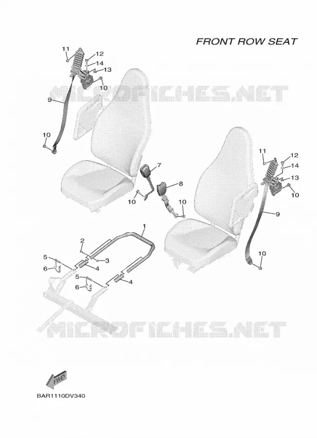 ZADEL 2 Yamaha SIDE BY SIDE 850 2020 WOLVERINE  YX85FPACL / YXF850E