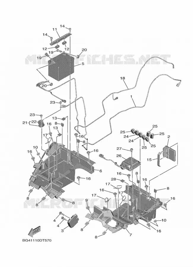 ELECTRISCH 2 Yamaha SIDE BY SIDE 850 2020 WOLVERINE  YX85FPACL / YXF850E