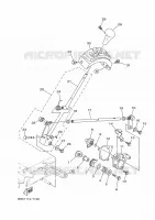 SCHAKEL STANG / PEDAAL voor Yamaha KODIAK 450 EPS 2020
